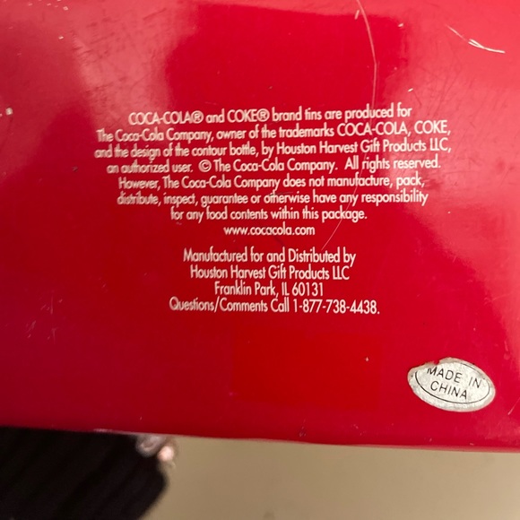 Coca Cola Mini Collectable Lunchbox Style Tin With Handle - Picture 7 of 8